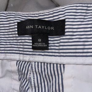 Stripped blue Ann Taylor pants